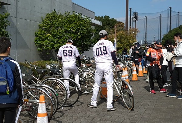 自転車移動