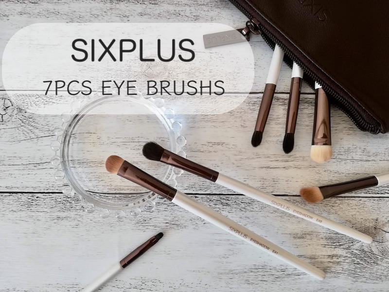 毛量たっぷりふわふわ シックスプラスのアイシャドウブラシセット Tone Up