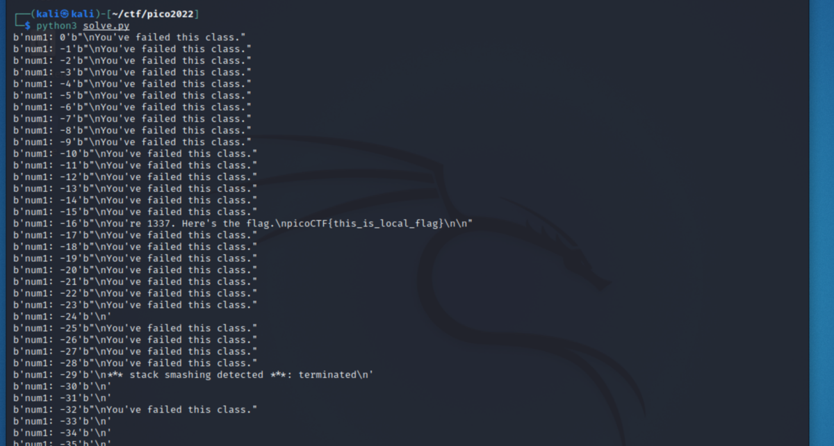 picoCTF2022 [Binary Exploitation] writeup - 好奇心の足跡