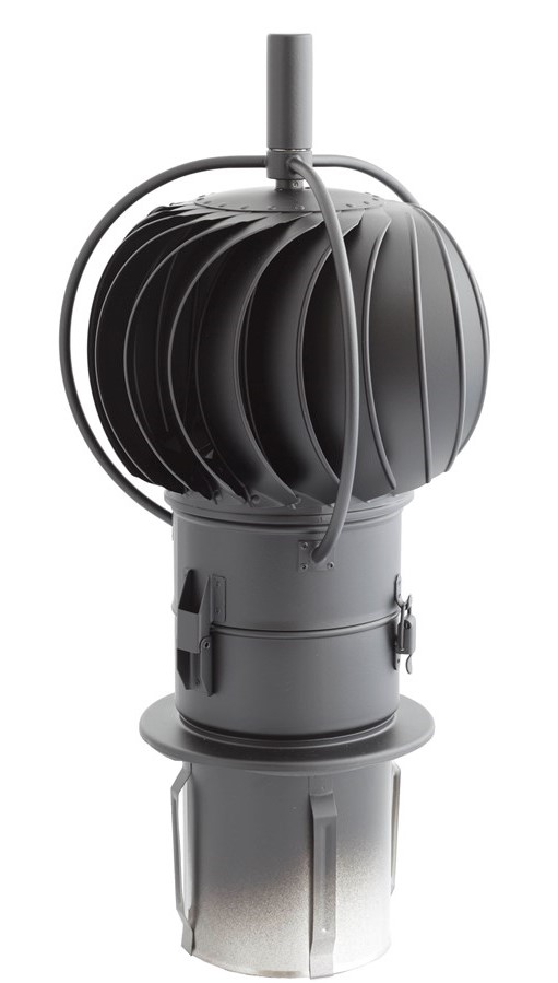 風圧帯で悩んでいる方に朗報 逆流防止機能付煙突トップ 頭の中はいつも薪ちゃん