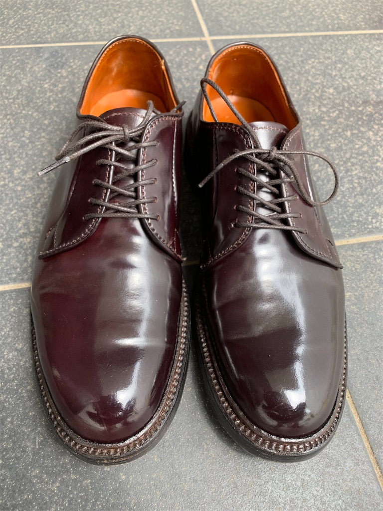 オールデン: 1年の経年変化】ALDEN 990 - 靴好きサラリーマンの オールデン: 1年の経年変化】ALDEN 990 - 靴好きサラリーマンの
