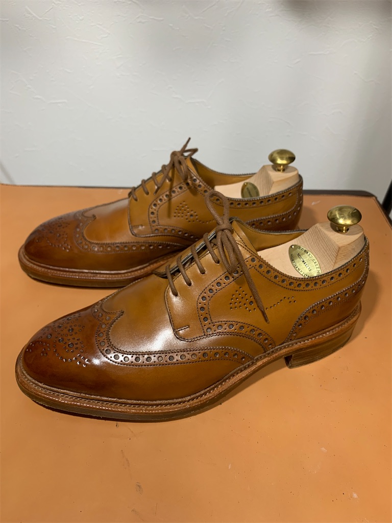 Edward Green 半年のエイジング】エドワードグリーン sandringham - 靴