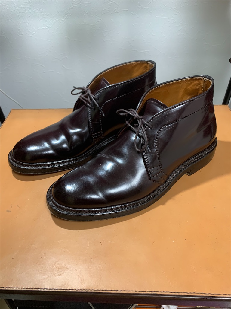 ALDEN 1339 チャッカブーツ】2年の経年変化 - 靴好きサラリーマンの徒然草