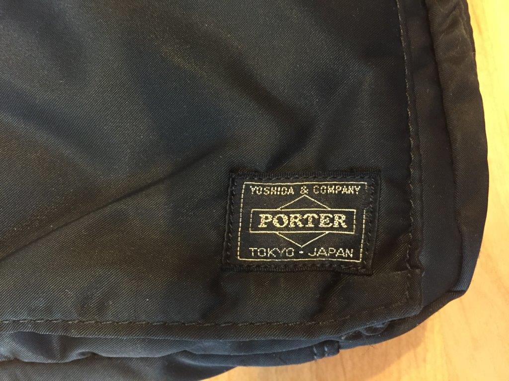 Porter ポーター タンカー ショルダーバッグを手洗いする モノの経年変化を楽しむブログ