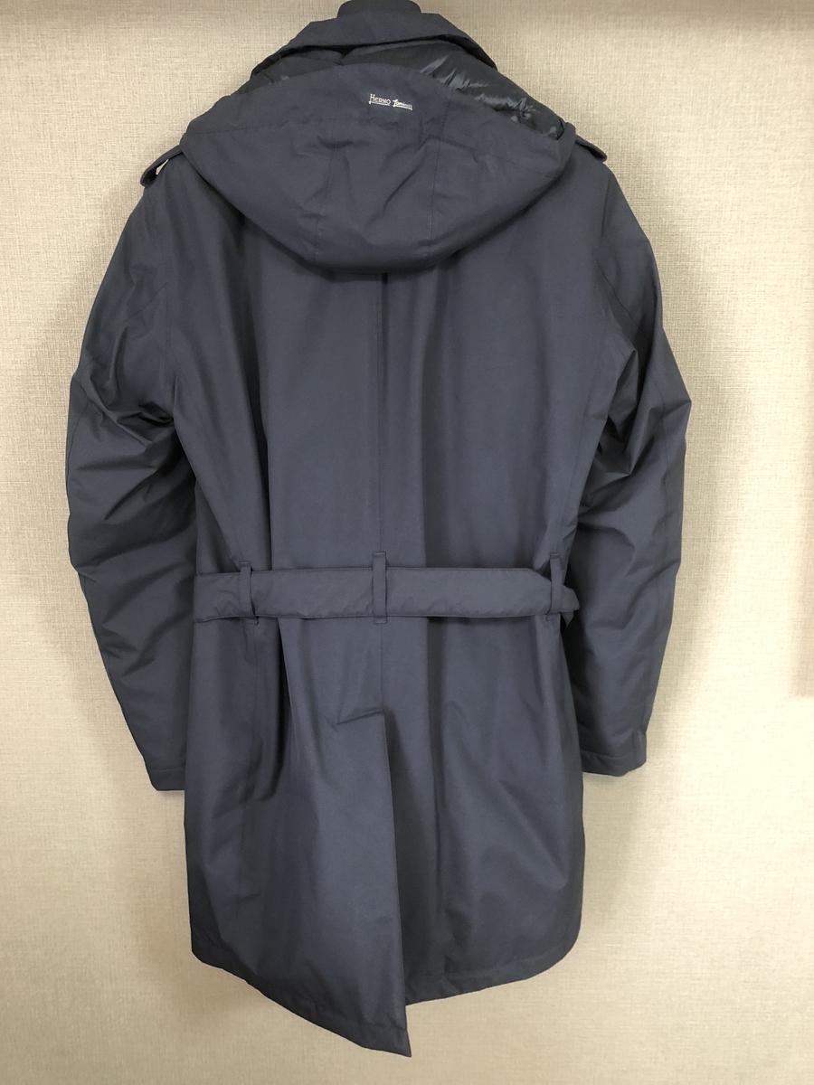 HERNO ヘルノラミナー GORETEX ダウンジャケット　トレンチコート backend=imagemagick;version=1;