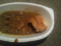 キャンプ　夜食