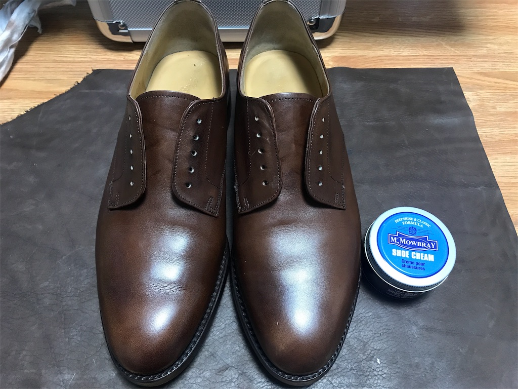 ロイドフットウェア(vシリーズ)プレーントゥのエイジング① - ぴいこの