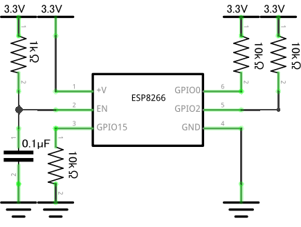ESP8266 stable operation circuit