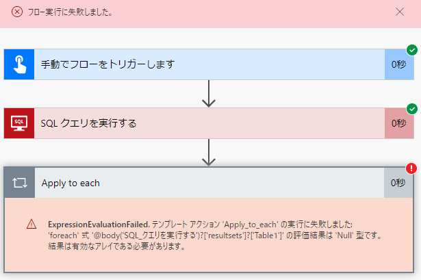 Microsoft (Office365) Flow でエラーをチャッチする方法