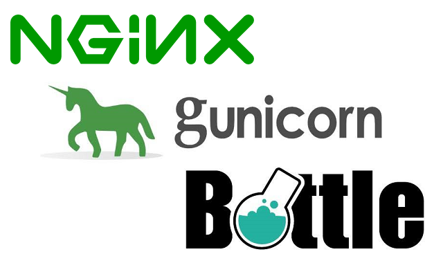 NginX-Gunicorn-Bottle