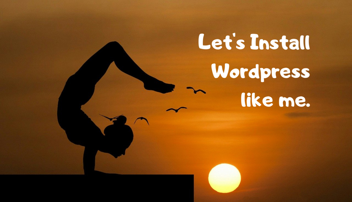 Let's install wordpress