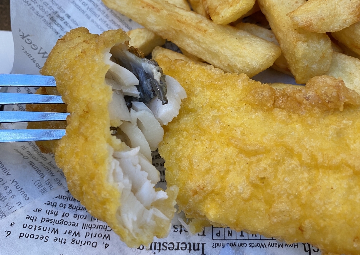 ロンドン】フィッシュ&チップス人気店「Fish Plaice」で昼食 大英