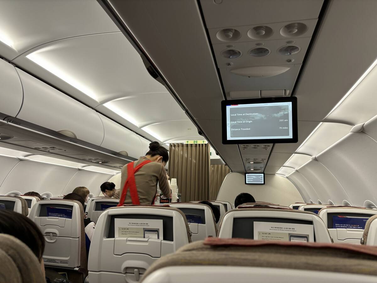 機内食は出る？】アシアナ航空深夜便OZ177 羽田 - 仁川 搭乗記 - wakamaga