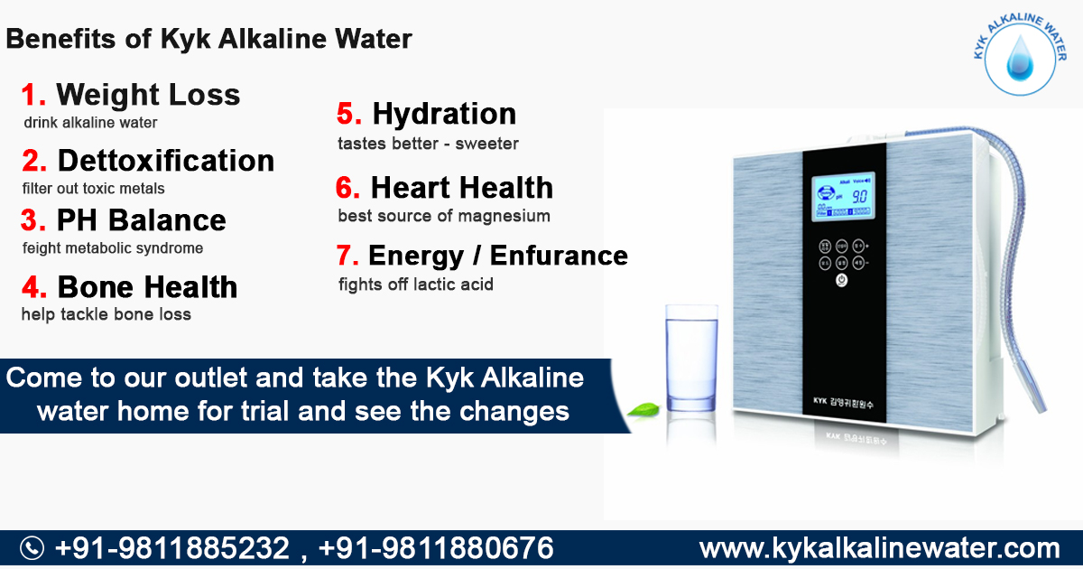 KYK alkaline water machine In Delhi NCR KYK alkaline water machine In Delhi NCR