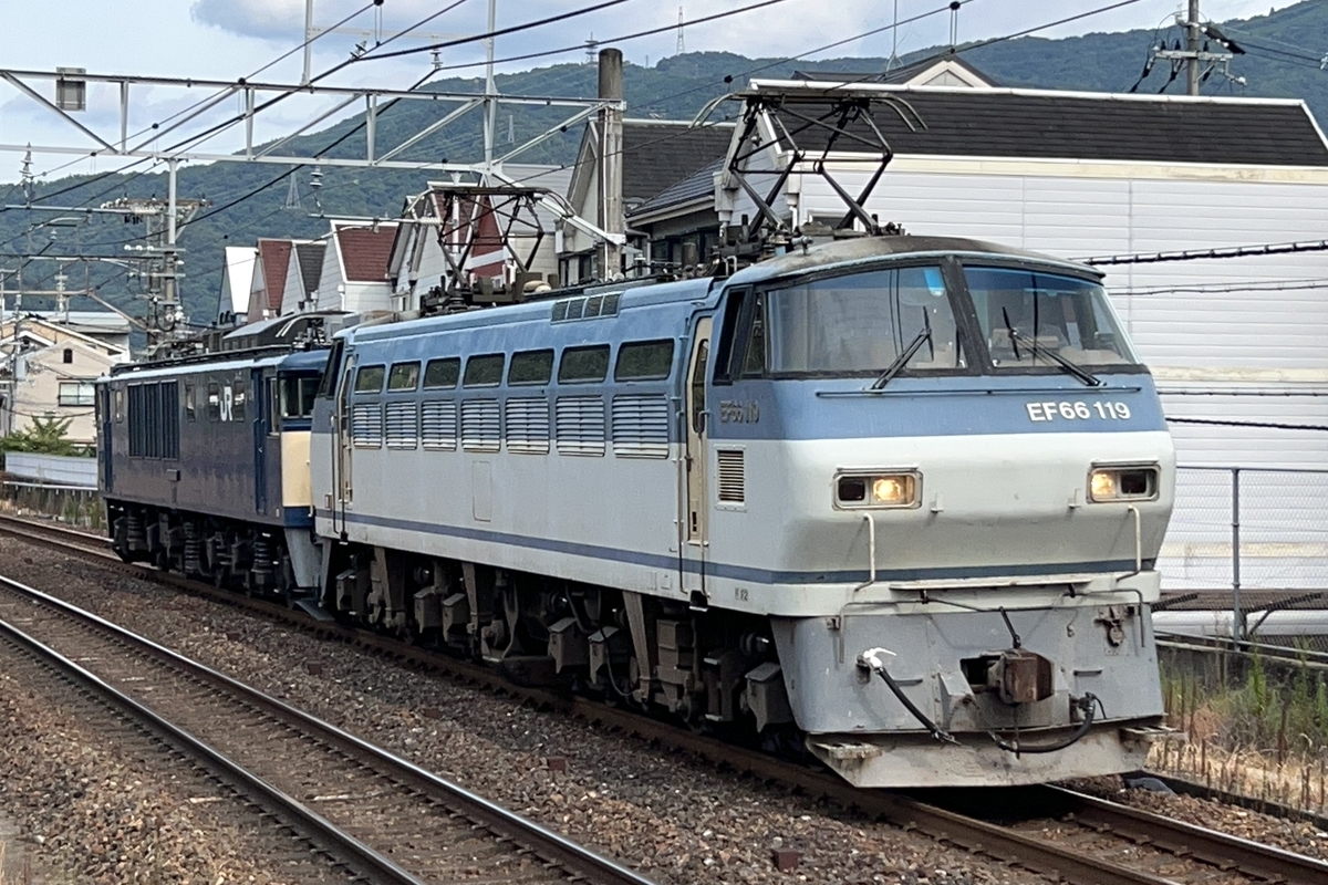 40 64ムド付きの8865レと草津工臨の牽引機返却を撮る - 嵯峨野路の