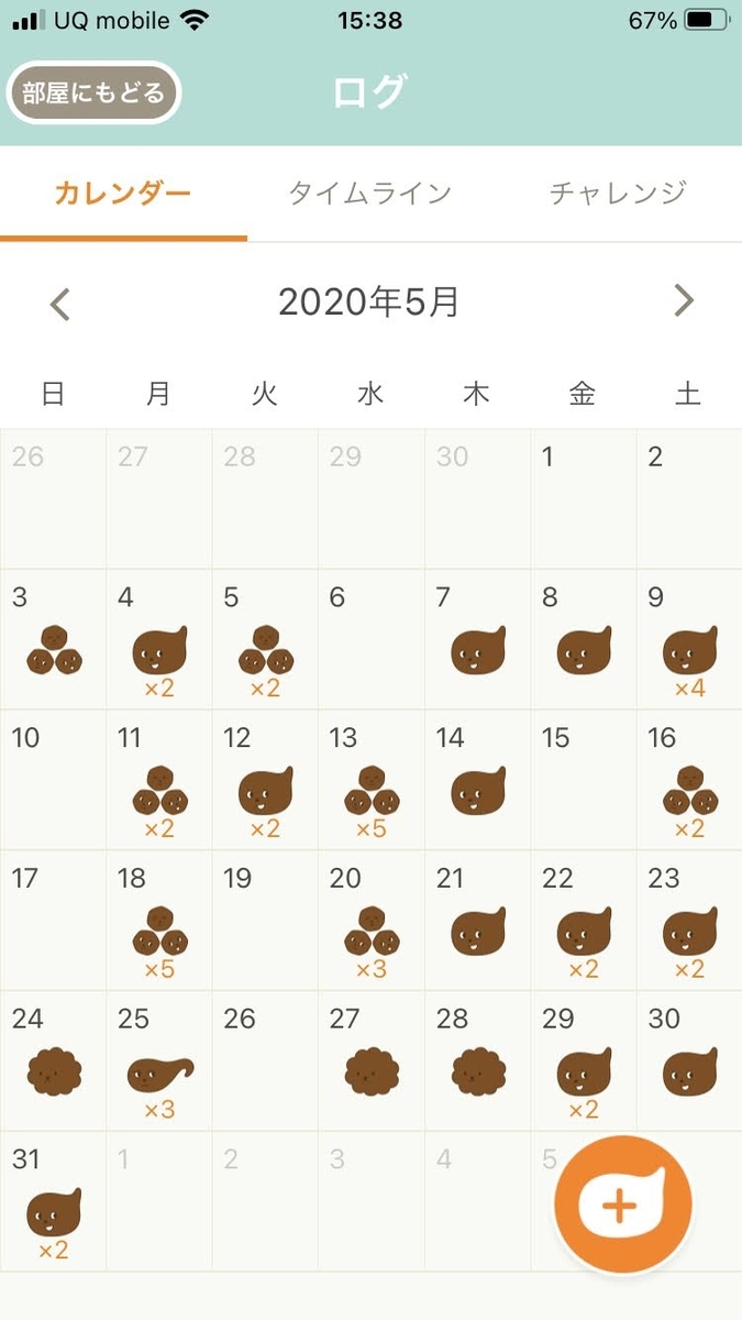 ウンログ2020年5月