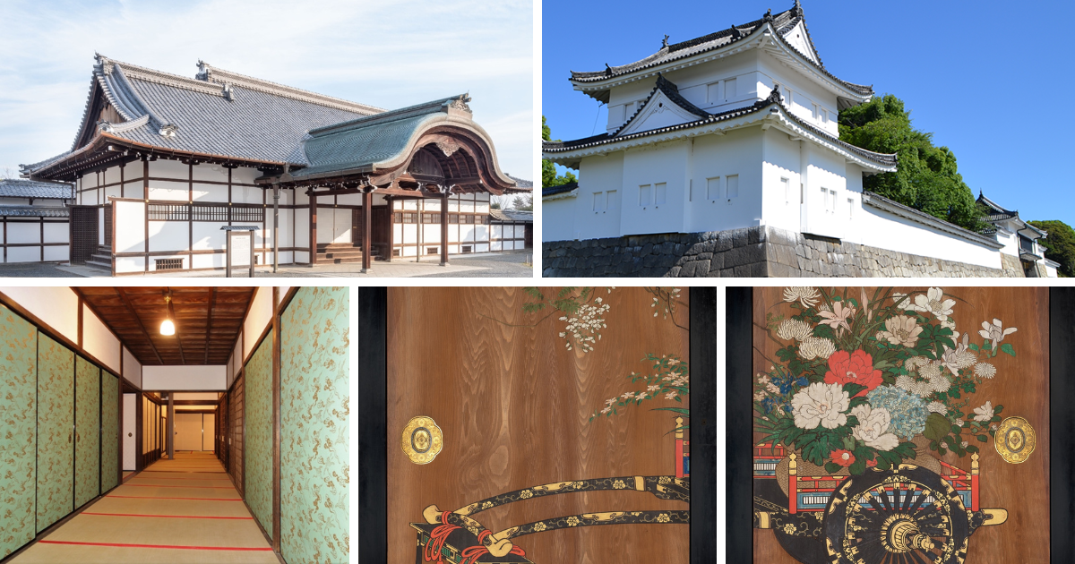 小野竹喬 【二条城本丸櫓門】 　高級画集画、状態良好、新品高級額装付 取材レポ】京都・二条城本丸御殿のここがすごい！保存修理担当者に