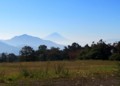 牧場からの富士山