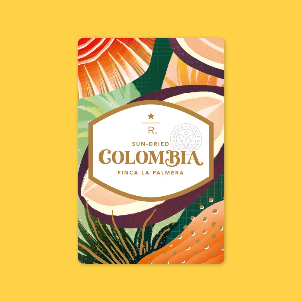 Starbucks reserve コロンビアフィンカ コロンビア スタバ コロンビア