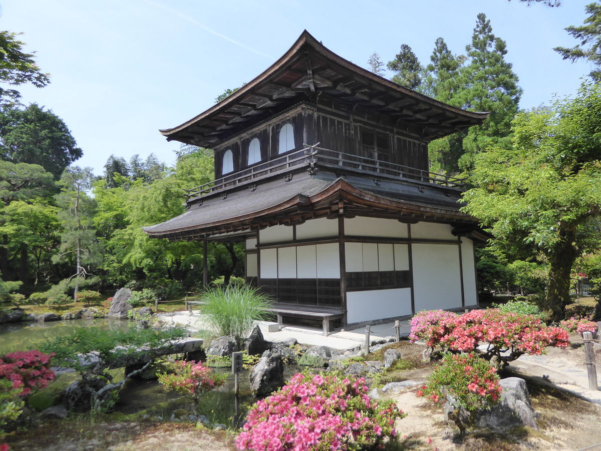 銀閣寺の見どころ】東求堂に向月台、銀沙灘！もみじと苔の庭園をぶらり