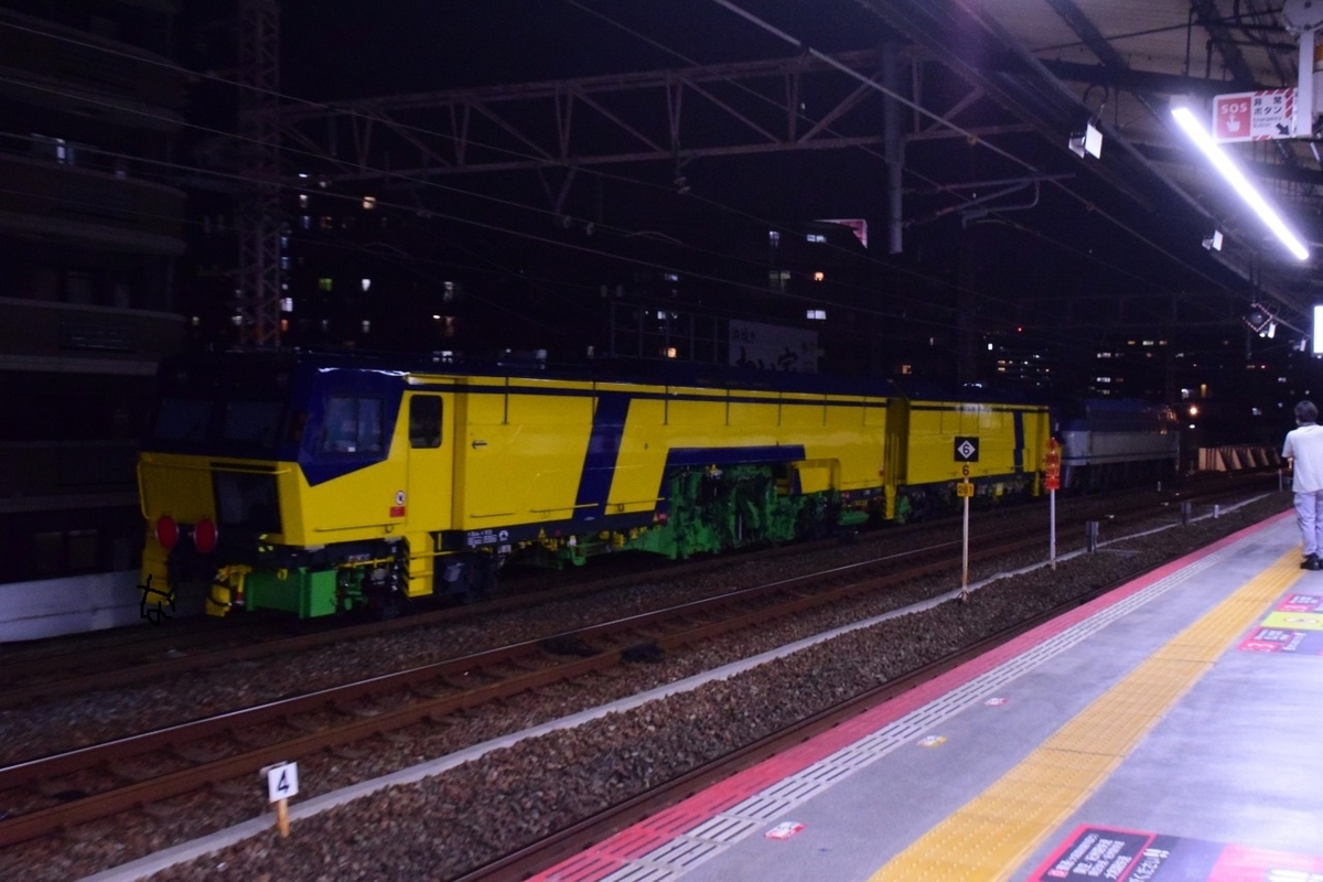 第1257列車 甲51 Jr西日本 Mtt マルチプルタイタンパー の甲種輸送を狙う 写真は鉄で出来ている