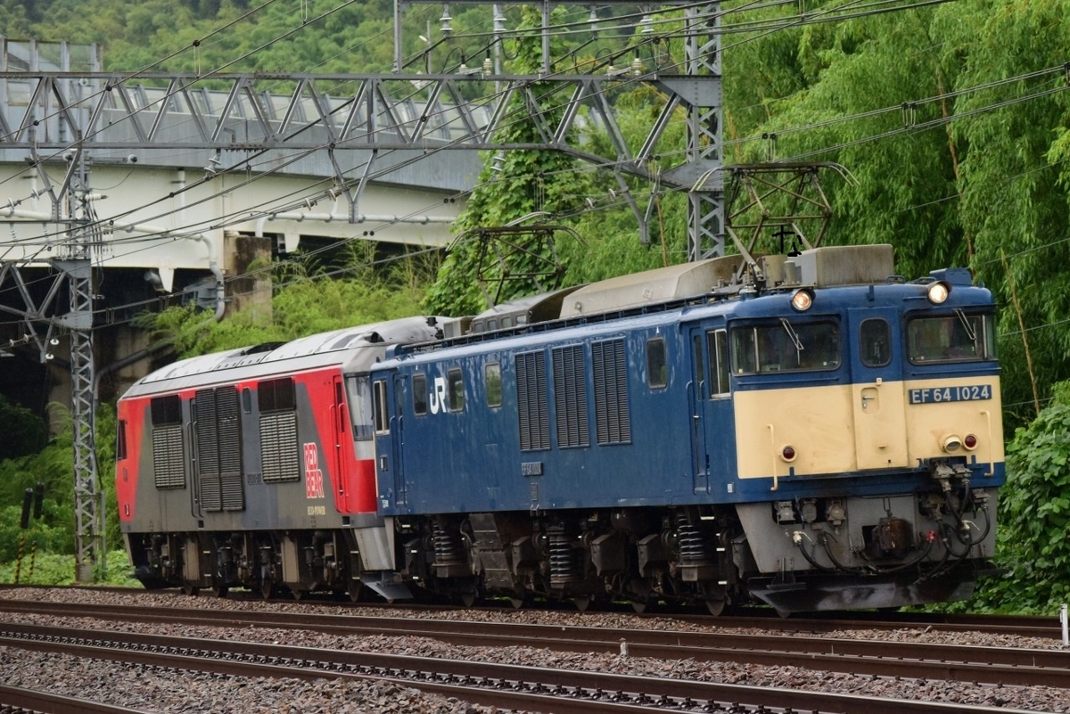 第1266列車 「 甲76 JR貨物 DF200形(DF200-207)の甲種輸送を狙う