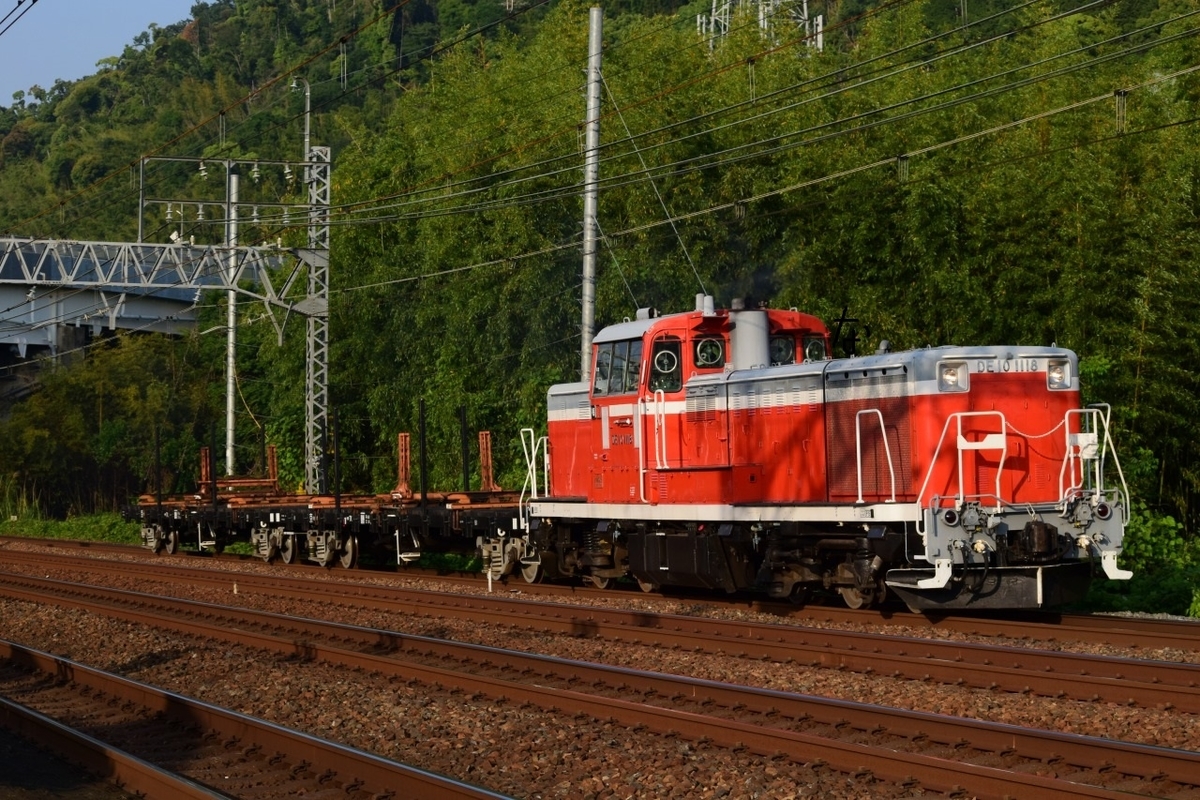 de10 1118号機（依頼品） de10 1118号機（依頼品） JR西】DE10-1118牽引厄神工臨返空運転