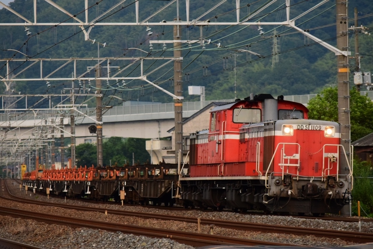 第1656列車 「 DE10 1118牽引の訓練列車とロンチキ宝殿(転回)工