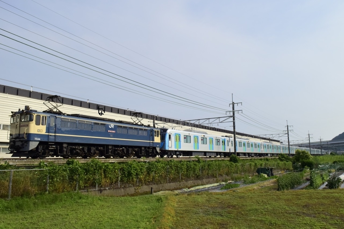 西武鉄道 40000系 第1995列車 「 甲28 西武鉄道 40000系(40158f)の甲種輸送を狙う
