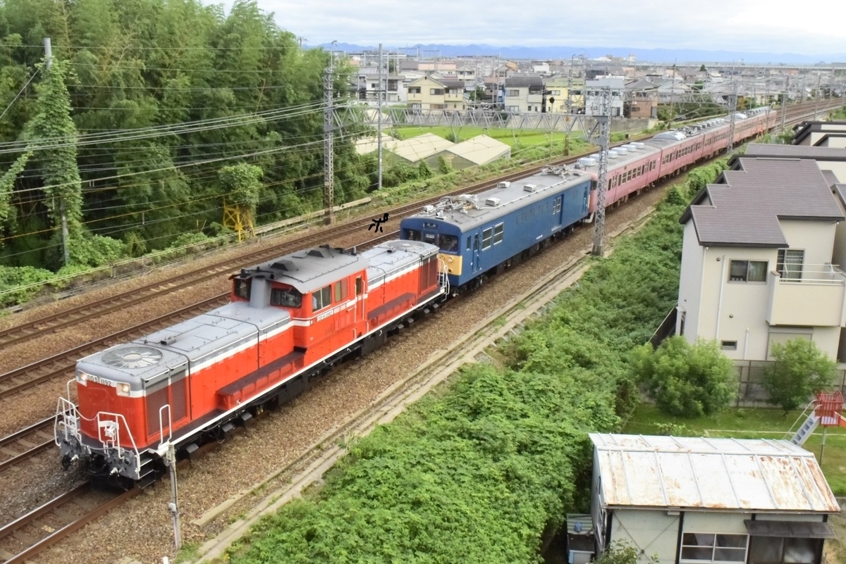 第2078列車 「 413系(B09f+B04f)の吹田入場に伴う配給列車を狙う