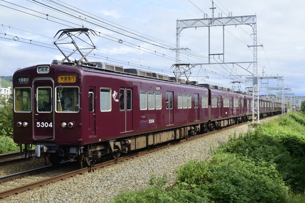 第2104列車 「 フルマル！5300系の快速急行幕を狙う 」 - 写真は