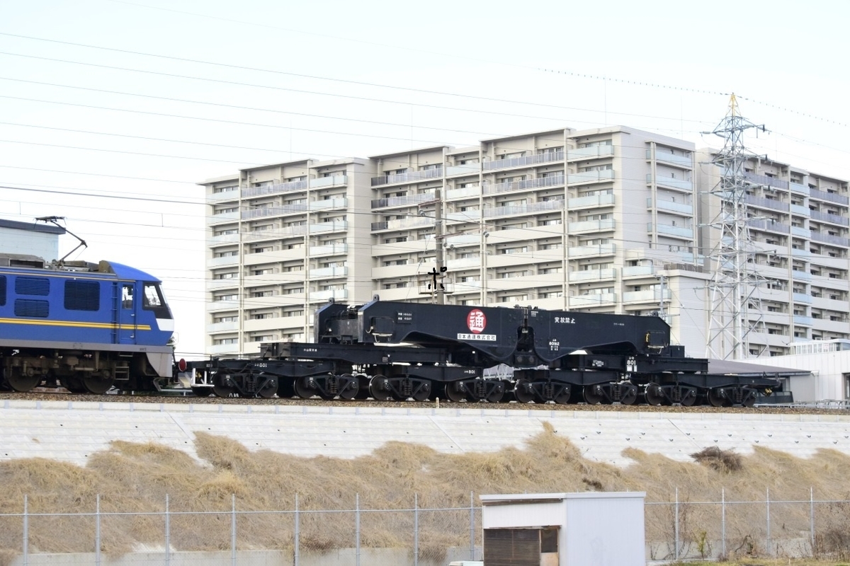 シキ801+DD200 北海道上陸】大物車シキ801の回送をキャッチ！ | 鉄道ホビダス