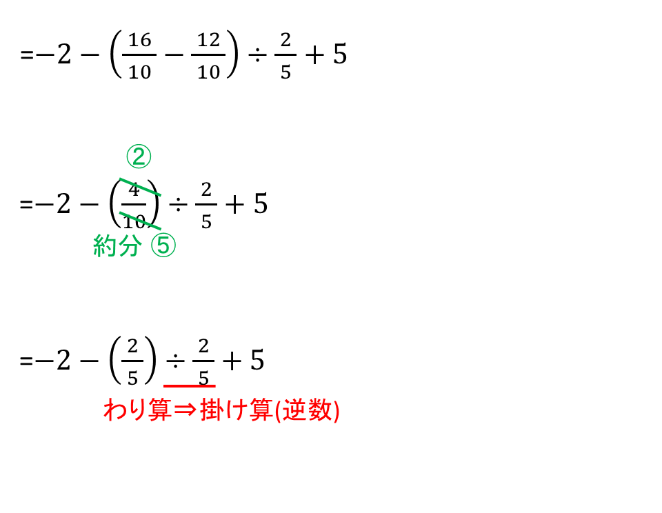 正負の複雑な計算 小数 分数 指数 その2 Kyouj 01math S Blog 正負の複雑な計算 小数 分数 指数 その2 Kyouj 01math S Blog