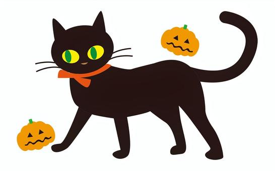 黒猫のイラスト - 猫イラストブログ