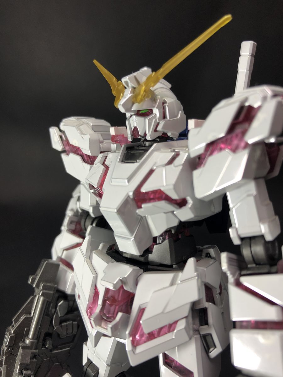HGUCユニコーンガンダムデストロイモードチタニウムフィニッシュ