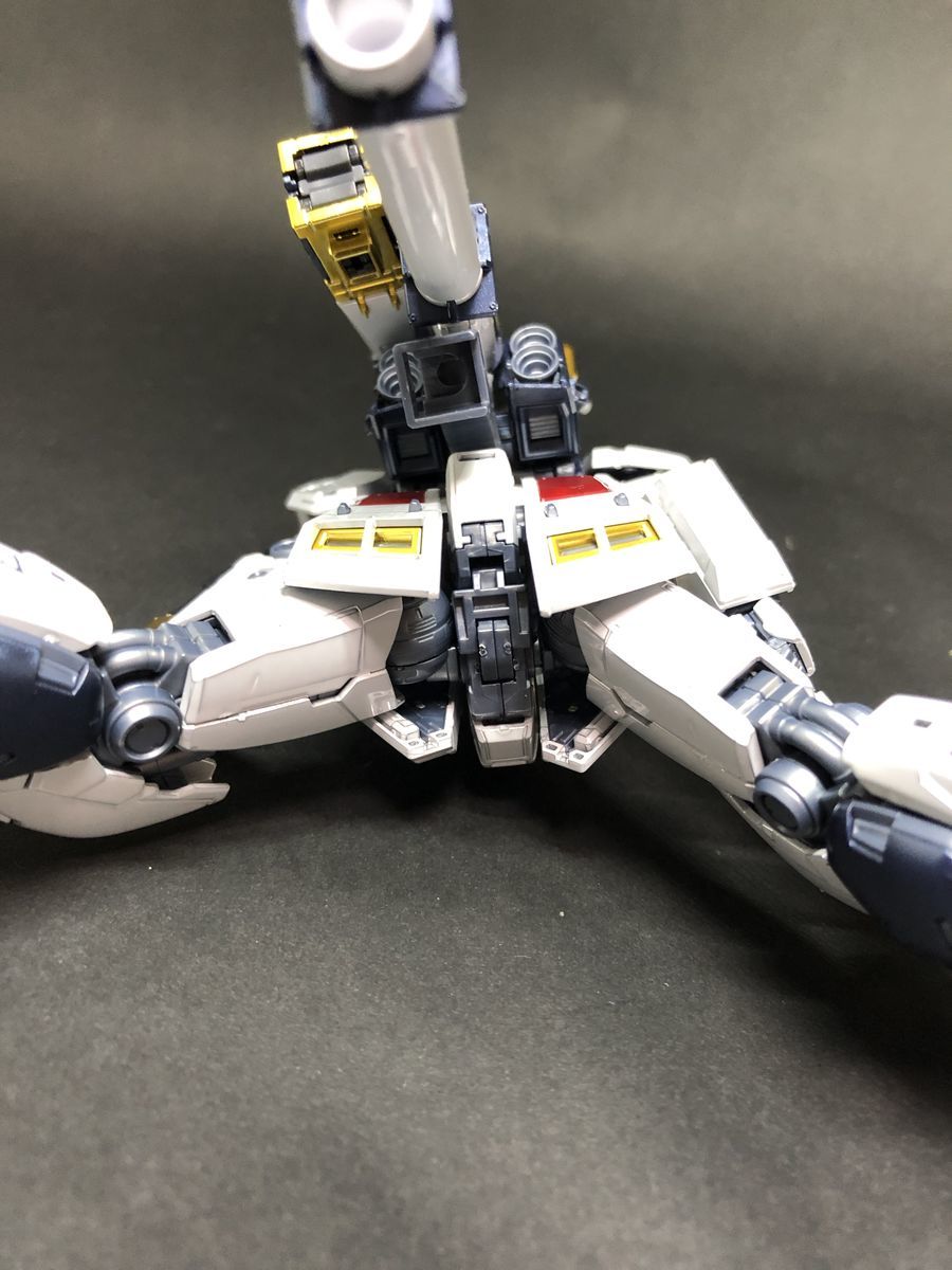 RG νガンダム チタニウムフィニッシュ素組レビュー - ガンプラ女子の素