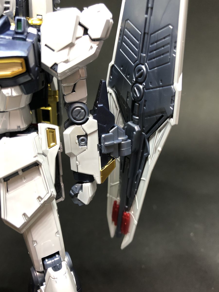 RG νガンダム チタニウムフィニッシュ素組レビュー - ガンプラ女子の素