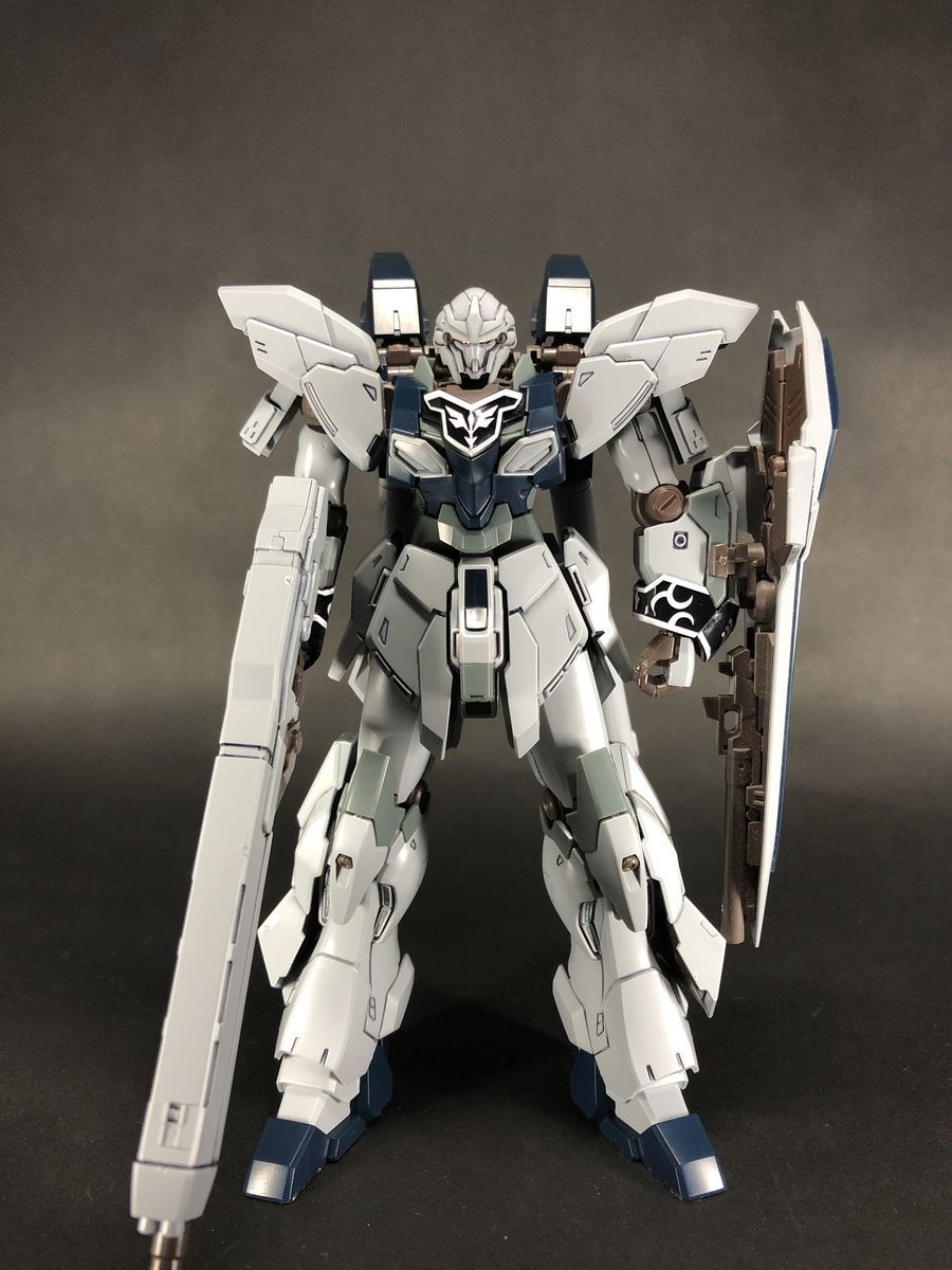 Hguc シナンジュ スタイン ナラティブverレビュー ガンプラ女子の素組 スミ入れレビュー