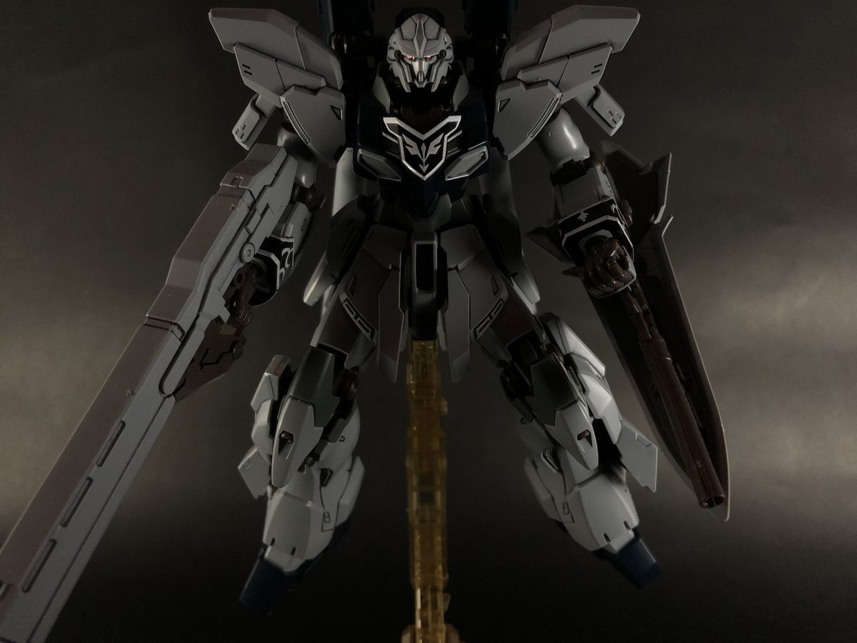 Hguc シナンジュ スタイン ナラティブverレビュー ガンプラ女子の素組 スミ入れレビュー