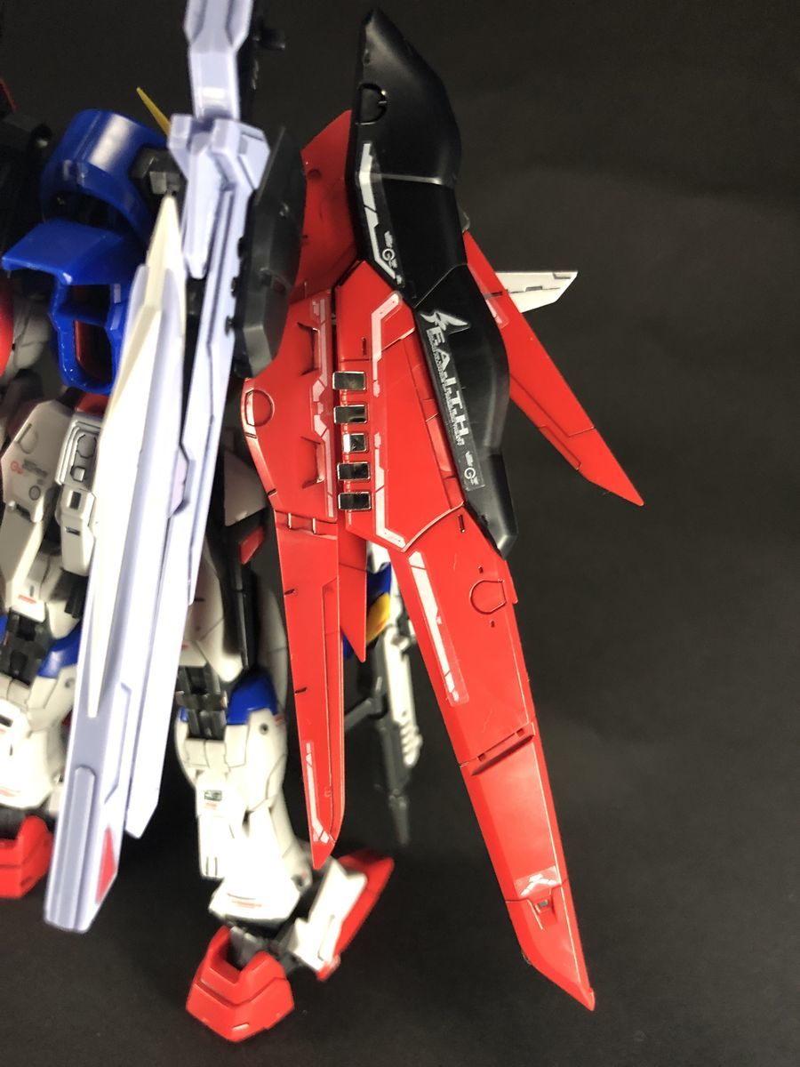 RG デスティニーガンダム 完成レビュー - ガンプラ女子の素組&スミ入れ