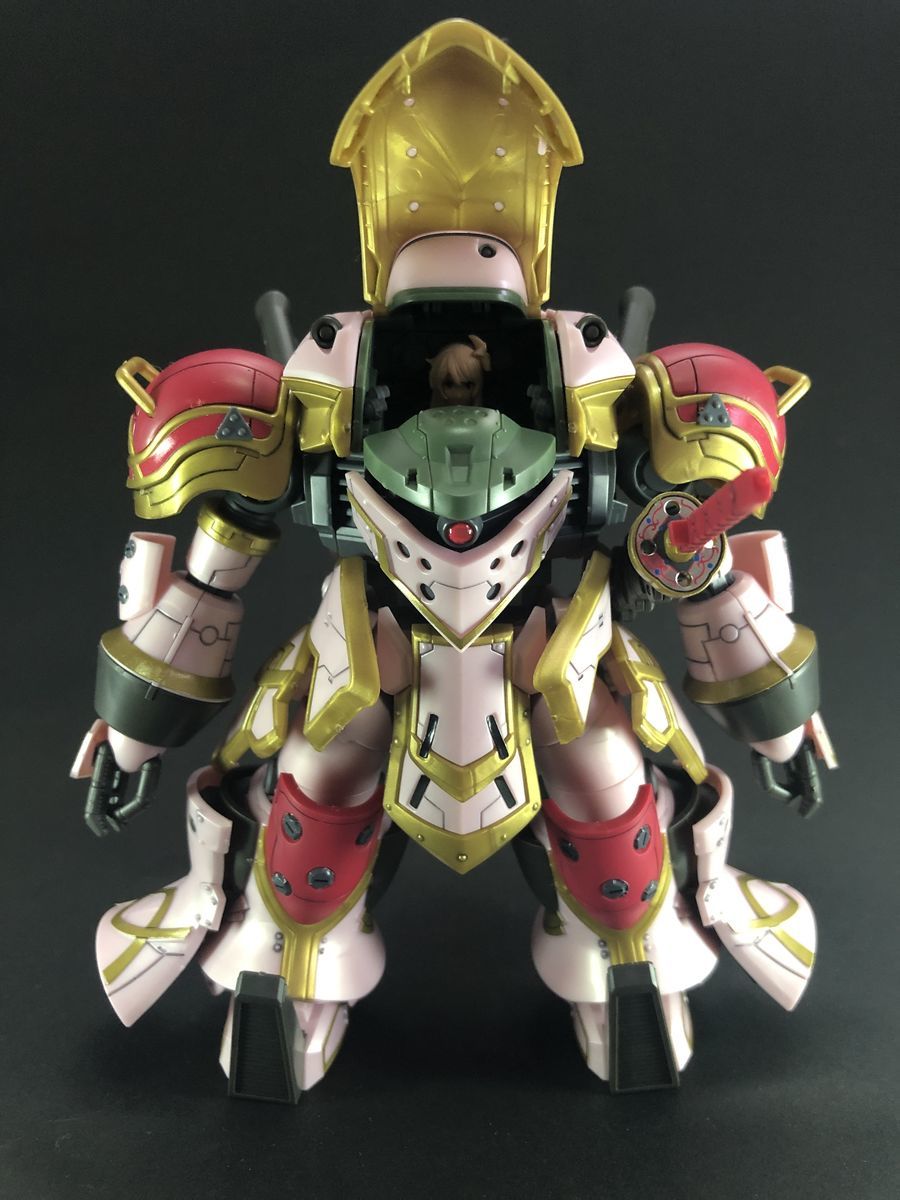 HG 霊子戦闘機・無限 （天宮さくら機）レビュー - ガンプラ女子の素組