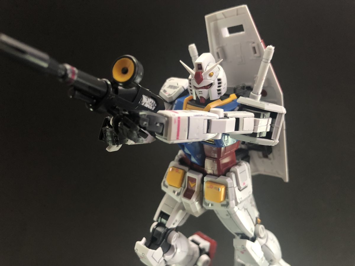 初代RGモデル】RG RX-78-2 ガンダム完成レビュー - ガンプラ女子の素組