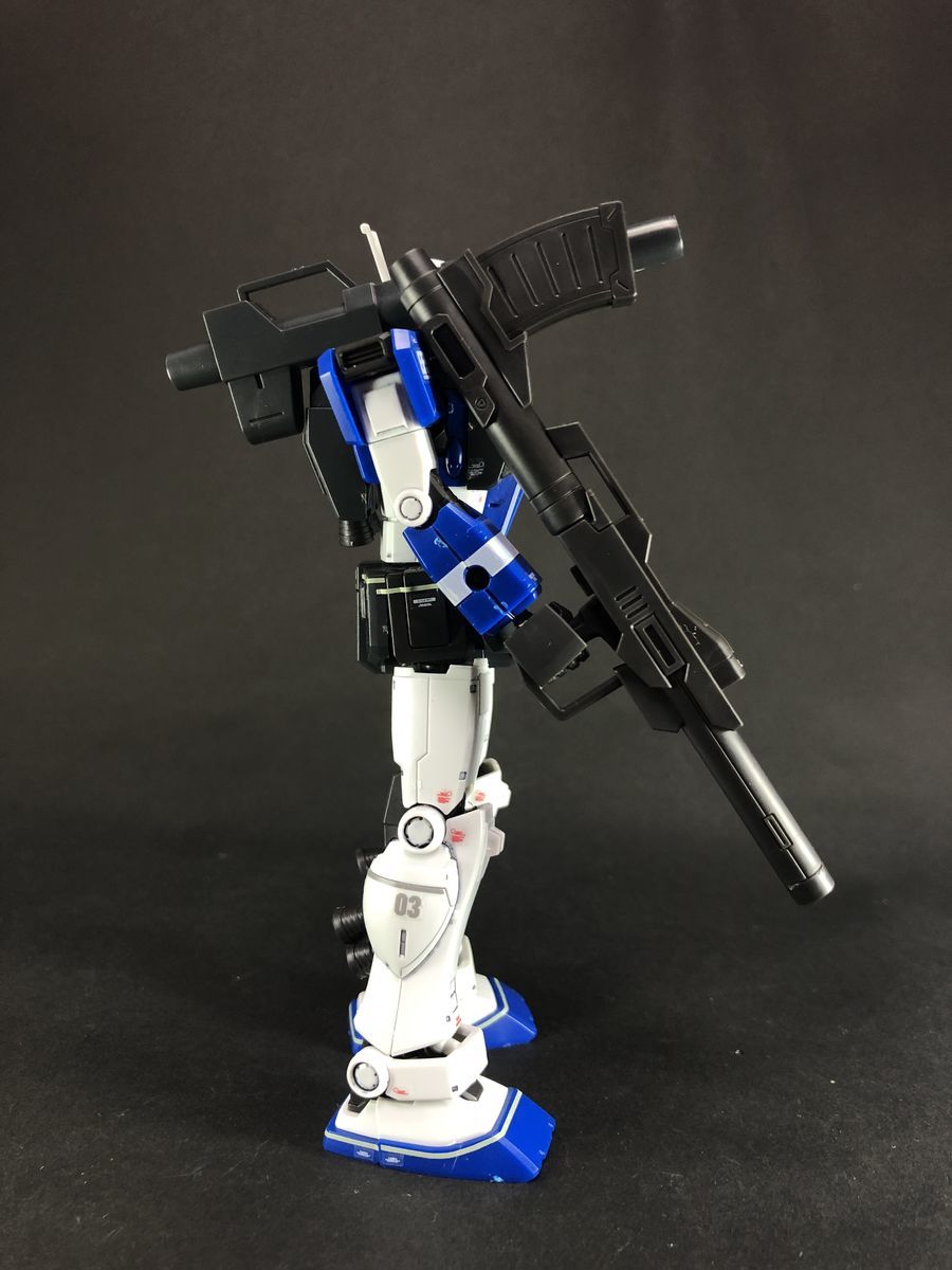 プレバン】HGジム・キャノン（ロケットバズーカ装備）完成