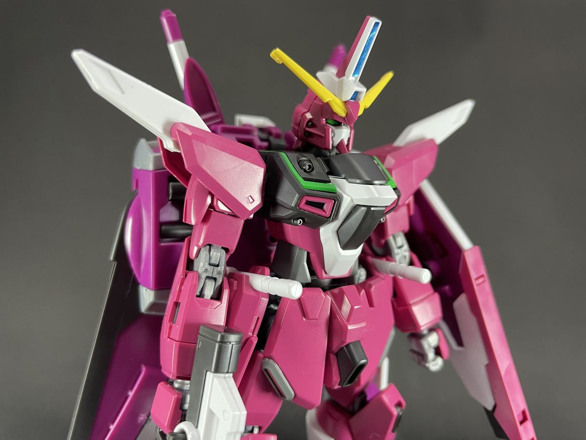 HGCE インフィニットジャスティスガンダム 素組レビュー - ガンプラ
