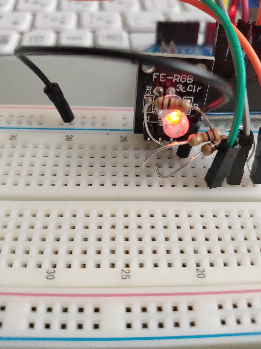【Arduino】超音波センサーを使用した人の侵入を警告するようなものを作ってみた（仮） - 大学生のモノづくり記録