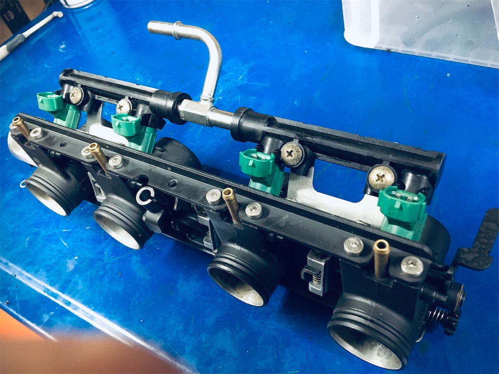 GPz1100スロットルボディ - 続…Z1000J