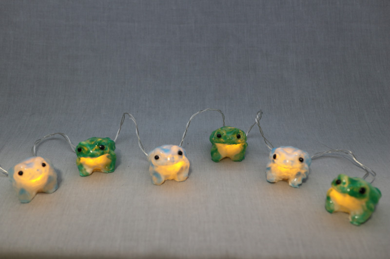 ハンドメイドライト作り グルーガンでカエルのｌｅｄシェードを作ってみた Kzi Workshop 電子工芸作品の作り方