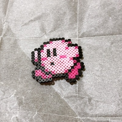 ナノビーズでカービィを作ってみたら簡単だし可愛いし他のものも作りたいしと夢膨らんだ話 ひとりずもう