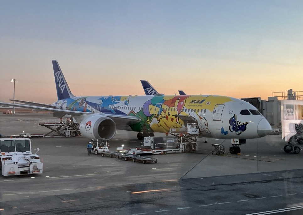 スカルノハッタ空港より一時帰国のため、特別機に搭乗 - ノリオの