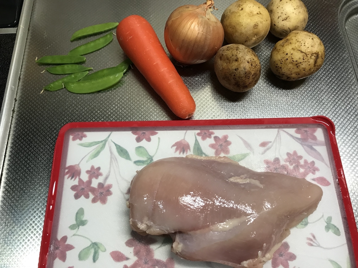 鶏じゃがの材料